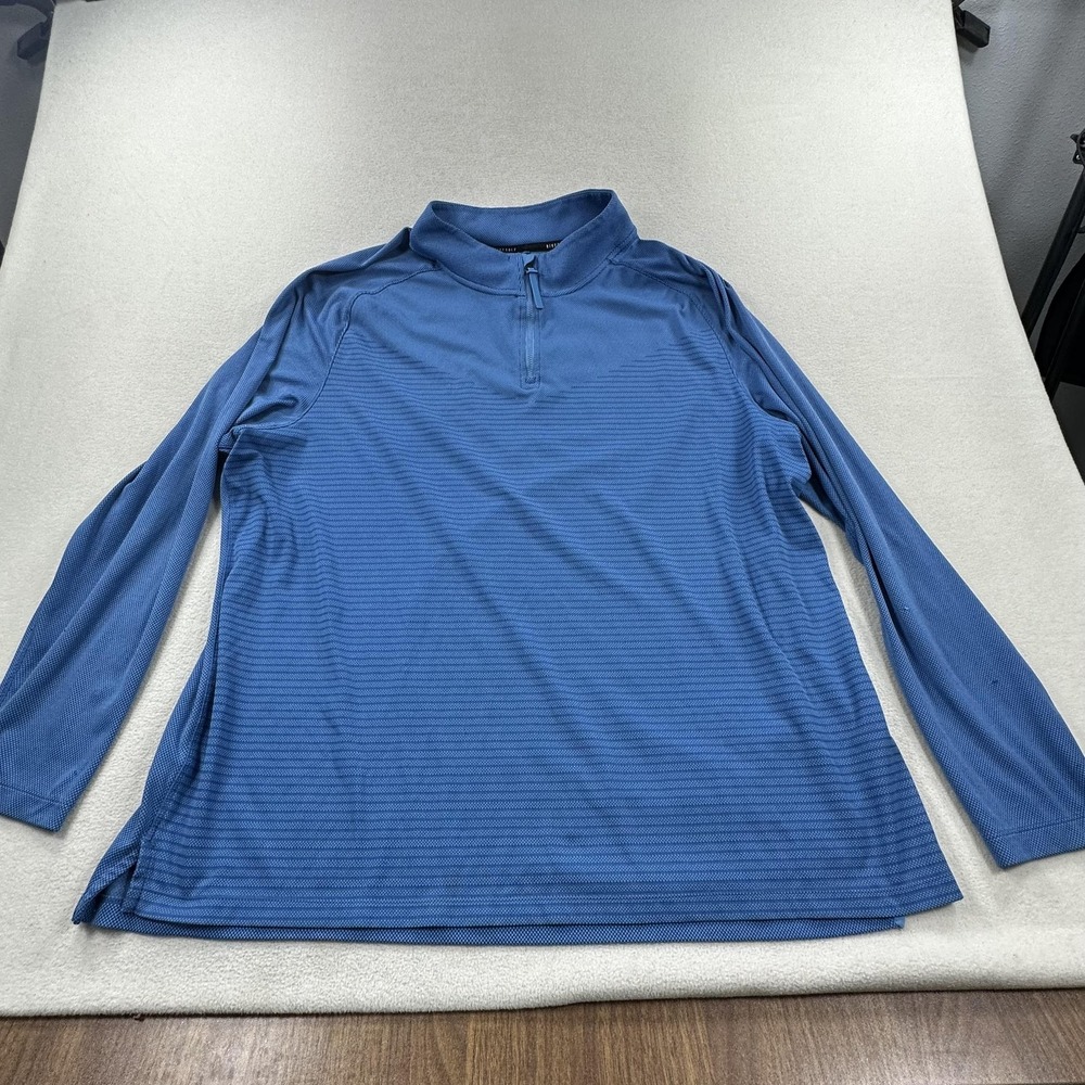 Nike Vapor Dri-FIT ADV Jacket Mens 2XL Blue Performance Golf Pullover DH0982